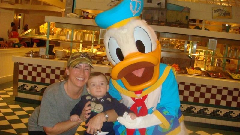 Mama, Trey, and Donald